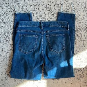 MOTHER denim The Looker Ankle Fray sz27